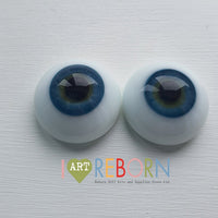 I ART REBORN Ultra newborn eyes FLAT BACK 22mm