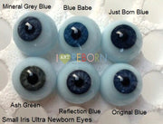 I ART REBORN Ultra newborn eyes FULL ROUNDS 22mm