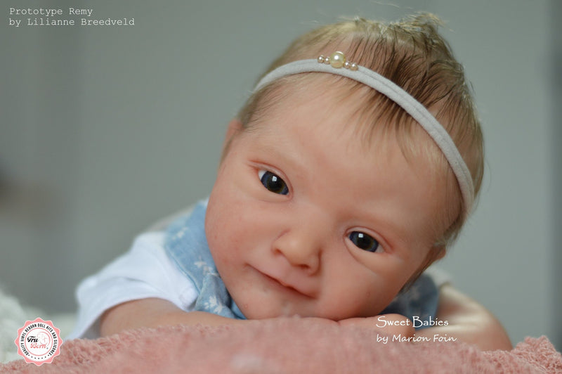 REMY by Lilianne Breedveld blank vinyl reborn baby doll kit. TRU