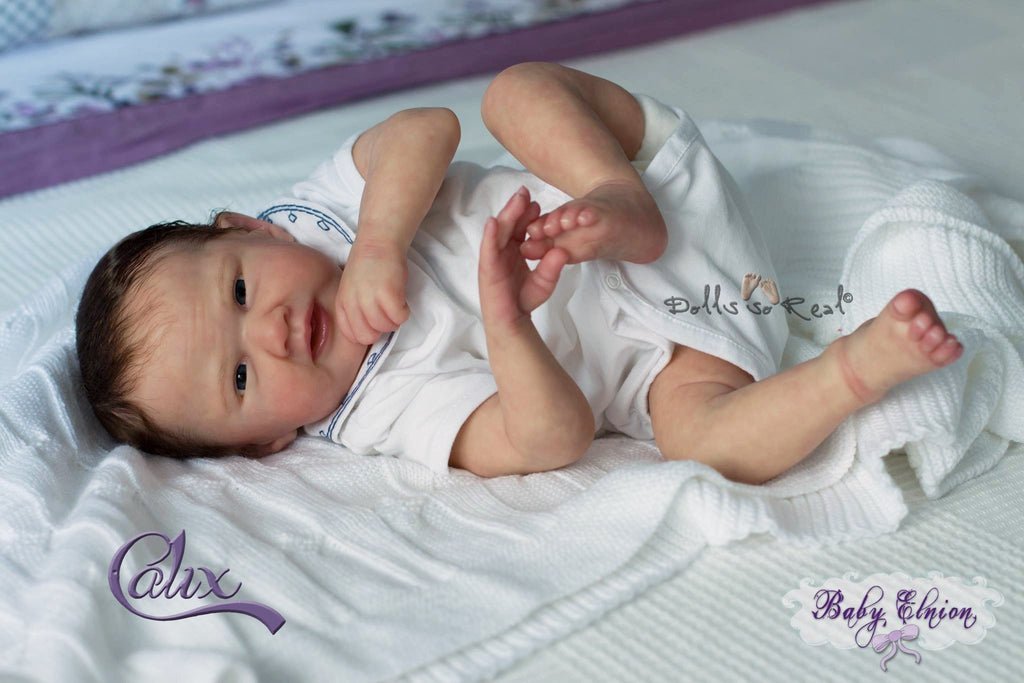CALIX by Michelle Fagan. Blank vinyl reborn doll kit. TRU BORN | truborns