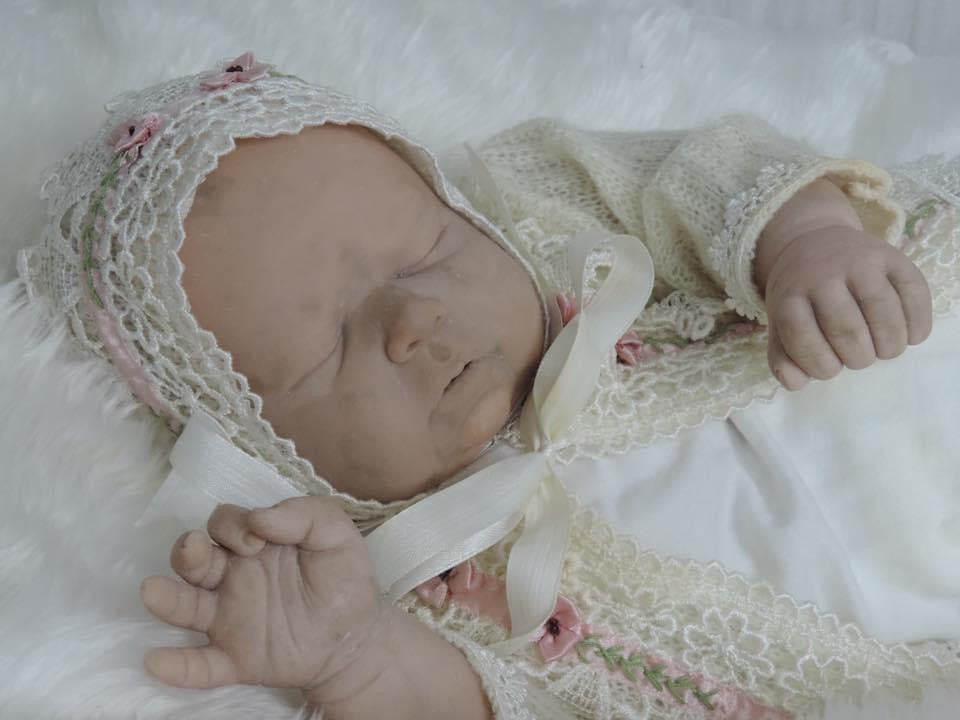 Etta blank vinyl reborn doll TRU Sienna Ahlgren truborns