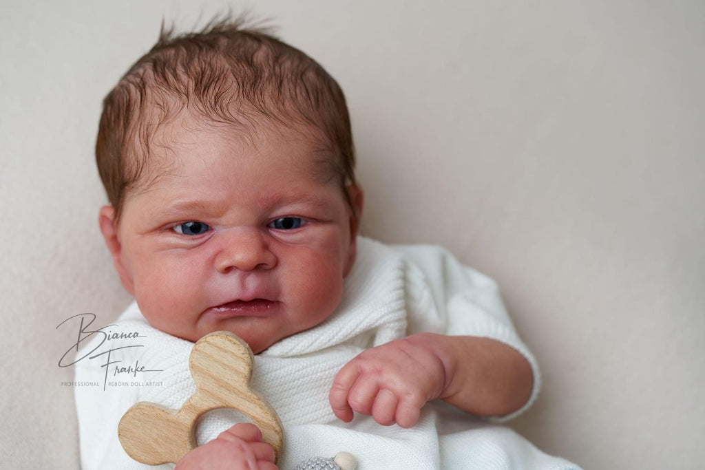 TRU BORN. Elijah by Joanna Kazmierczak blank vinyl reborn doll kit truborns