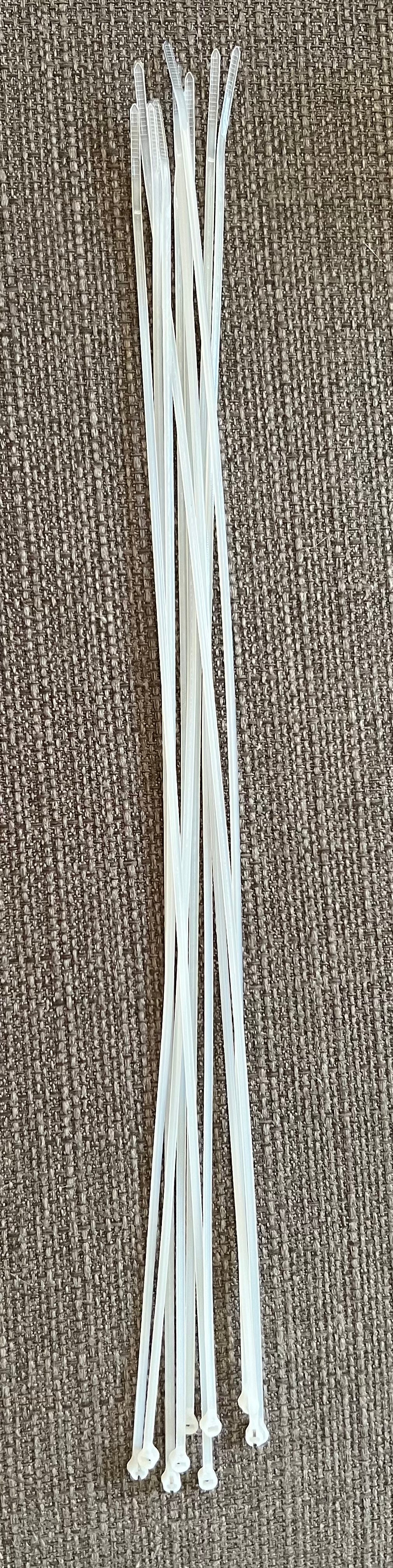 Ultra thin 14” zip ties. Body cable ties - truborns