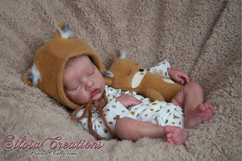 Twin B by Bonnie Brown blank vinyl reborn doll kit. TRU BORN